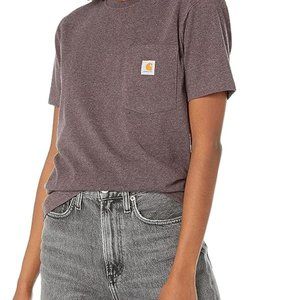 Womens Carhartt Tee - Charcoal